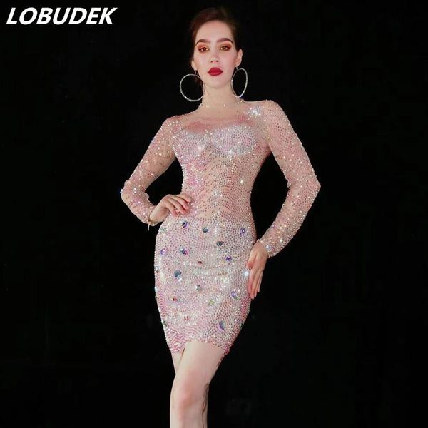 casual dresses sparkly ab rhinestones short birthday party prom evening host tight skinny slim crystal stones dress for singer, Black;gray
casual dresses sparkly ab rhinestones short birthday party prom evening host tight skinny slim crystal stones dress for singer, Black;gray