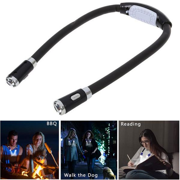 book lights flexible neck hug light with 4led reading lamp 3 modes portable soft silicone outdoor camping night
book lights flexible neck hug light with 4led reading lamp 3 modes portable soft silicone outdoor camping night
