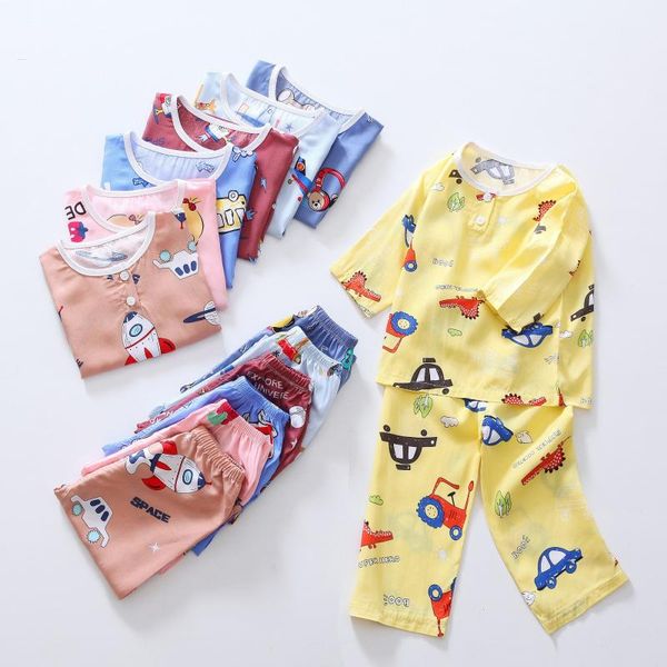 pajamas summer boys girls 2 piece set toddler casual home wear suit outfits kids long sleeve + pants, Blue;red
pajamas summer boys girls 2 piece set toddler casual home wear suit outfits kids long sleeve + pants, Blue;red