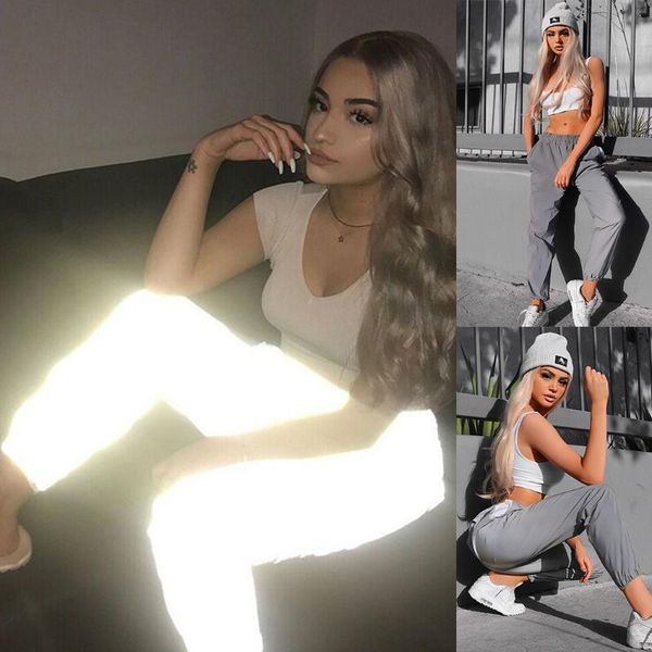women's pants & capris fashion reflective jogger women hip hop loose cargo streetwear casual female solid night trousers pantalon femme, Black;white
women's pants & capris fashion reflective jogger women hip hop loose cargo streetwear casual female solid night trousers pantalon femme, Black;white
