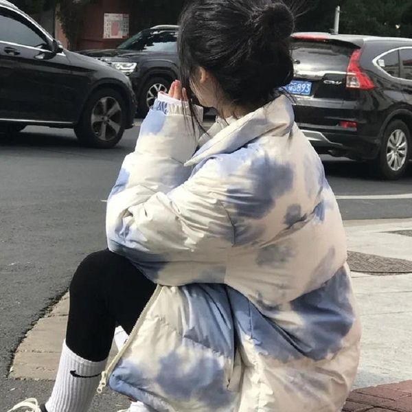 women's hoodies & sweatshirts street harajuku solid color tie-dye bread jacket oversize parka korean casual loose thick warm cotton clo, Black
women's hoodies & sweatshirts street harajuku solid color tie-dye bread jacket oversize parka korean casual loose thick warm cotton clo, Black