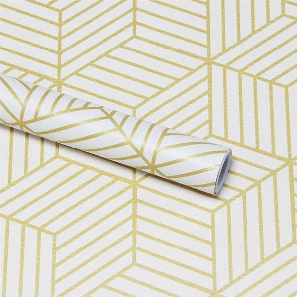 wallpapers geometric stripes of golden hexagon wallpaper self-adhesive silver contact paper wall decoration striped modern sticker
wallpapers geometric stripes of golden hexagon wallpaper self-adhesive silver contact paper wall decoration striped modern sticker