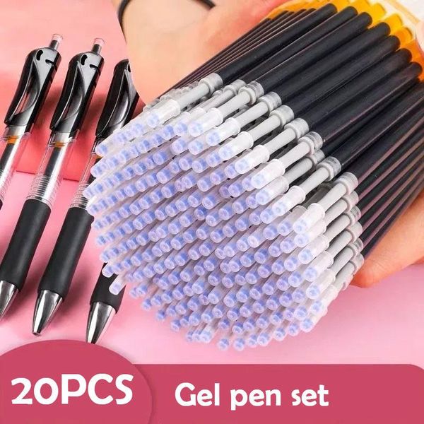 gel pens retractable pen, office&school pens, large capacity 0.5 mm pen ball point black/red/blue ink replaceable refills stationery
gel pens retractable pen, office&school pens, large capacity 0.5 mm pen ball point black/red/blue ink replaceable refills stationery
