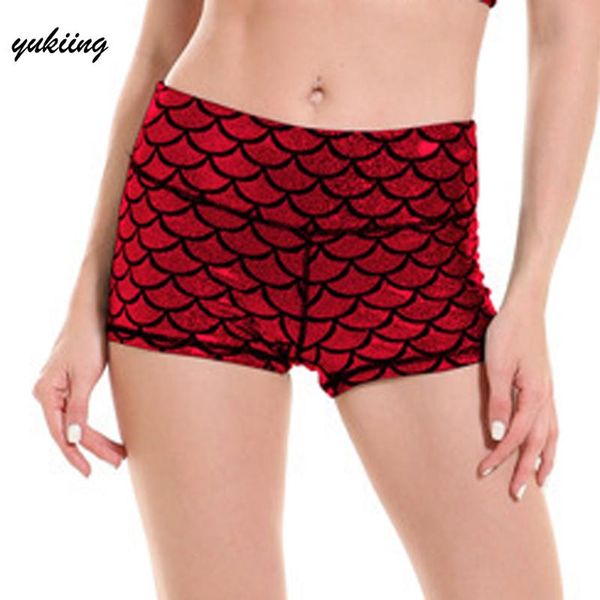 fashion women's shorts 2021 summer bronzing printing mid waist slim fish scale running sports spodenki damskie, White;black
fashion women's shorts 2021 summer bronzing printing mid waist slim fish scale running sports spodenki damskie, White;black