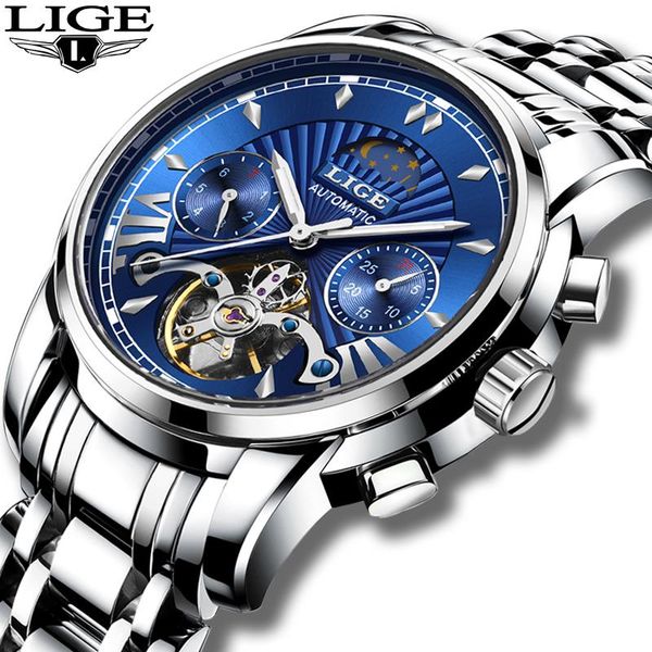 wristwatches montre homme 2021 lige mens watches fashion tourbillon automatic mechanical watch men waterproof skeleton cloc, Slivery;brown
wristwatches montre homme 2021 lige mens watches fashion tourbillon automatic mechanical watch men waterproof skeleton cloc, Slivery;brown