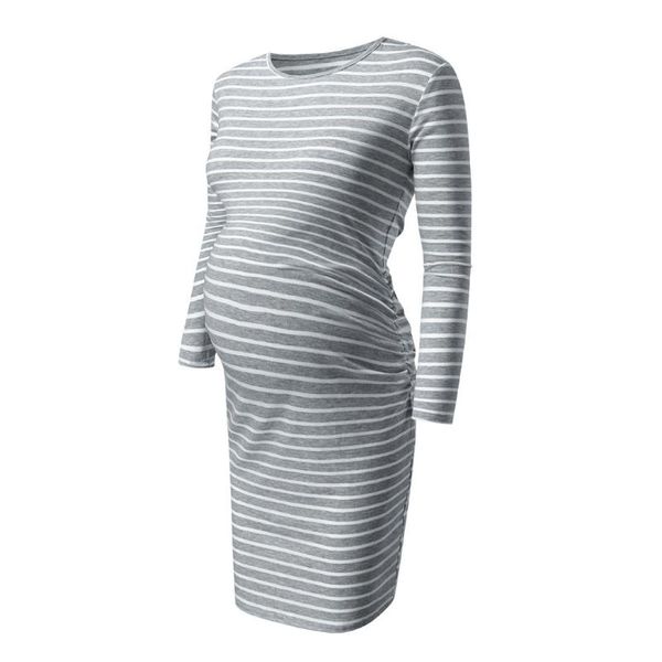 pregnant women dresses long sleeve round sleeve maternity dresses ruched pregnancy clothing for pregnant breastfeeding clothes, White
pregnant women dresses long sleeve round sleeve maternity dresses ruched pregnancy clothing for pregnant breastfeeding clothes, White