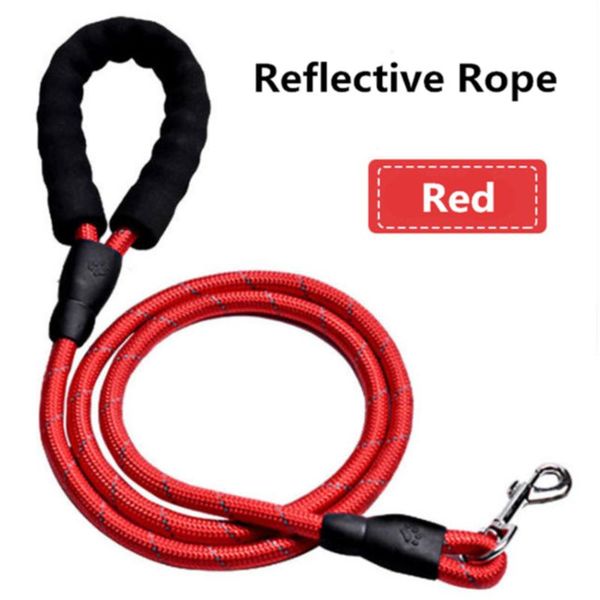 1.5m/2m/3m dog harness leash reflective stripe durable nylon sponge handle haulage cable traction training pet supplies collars & leashes
1.5m/2m/3m dog harness leash reflective stripe durable nylon sponge handle haulage cable traction training pet supplies collars & leashes