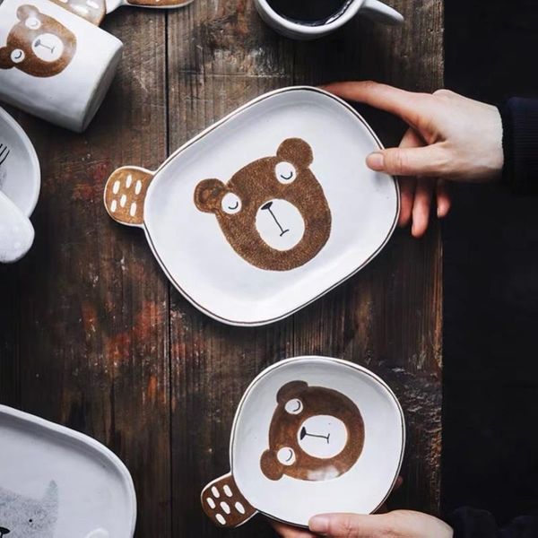 dishes & plates plate breakfast bowl service de table assiette platos handmade tableware pottery hand-painted animal dim sum lovely cup
dishes & plates plate breakfast bowl service de table assiette platos handmade tableware pottery hand-painted animal dim sum lovely cup