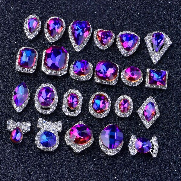 10pcs/lot 3d nail charms rainbow crystal diamonds alloy diy sliver base rhinestones glitter art decoration 5*13mm decorations, Silver;gold
10pcs/lot 3d nail charms rainbow crystal diamonds alloy diy sliver base rhinestones glitter art decoration 5*13mm decorations, Silver;gold