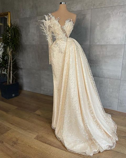 2021 plus size arabic aso ebi sparkly lace beaded wedding dress long sleeves sweetheart bridal gowns dresses zj224, White
2021 plus size arabic aso ebi sparkly lace beaded wedding dress long sleeves sweetheart bridal gowns dresses zj224, White