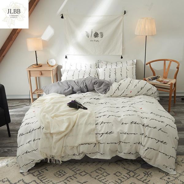 bedding sets white gray cartoon modern stripe duvet cover twin full king size flat sheet pillowcase bedclothes
bedding sets white gray cartoon modern stripe duvet cover twin full king size flat sheet pillowcase bedclothes