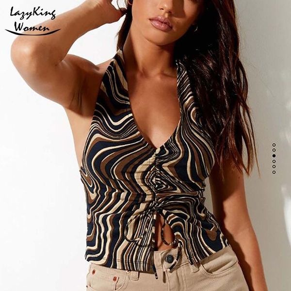 women's tanks & camis wave print y2k brown halter camisole women v-neck shirring skinny corset aesthetic korean summer harajuku tee cu, White
women's tanks & camis wave print y2k brown halter camisole women v-neck shirring skinny corset aesthetic korean summer harajuku tee cu, White