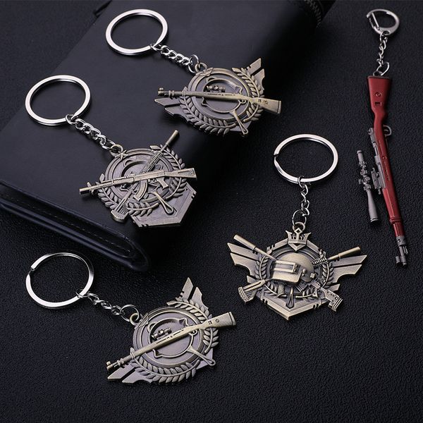 keychains jedi survival key 98k weapon model eat chicken medal pendant chain peripheral game, Silver
keychains jedi survival key 98k weapon model eat chicken medal pendant chain peripheral game, Silver