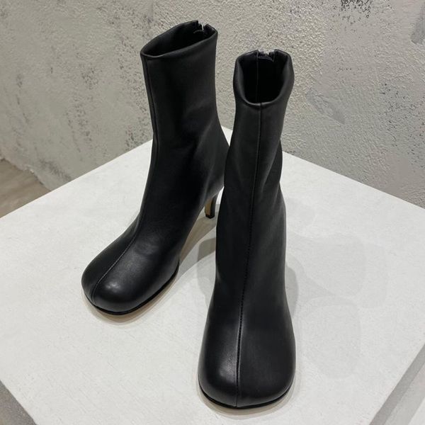 boots vintage retro square toe women autumn winter brand design high heels leather shoes fashion ankle zip female, Black
boots vintage retro square toe women autumn winter brand design high heels leather shoes fashion ankle zip female, Black