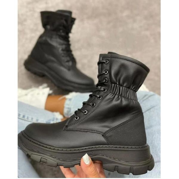 boots 2021 autumn fashion women's short solid color low heel with round toe plus size 43, Black
boots 2021 autumn fashion women's short solid color low heel with round toe plus size 43, Black