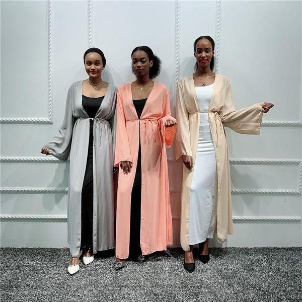 casual dresses modesty fashion abaya full sleeve front open dress islamic clothing, Black;gray
casual dresses modesty fashion abaya full sleeve front open dress islamic clothing, Black;gray