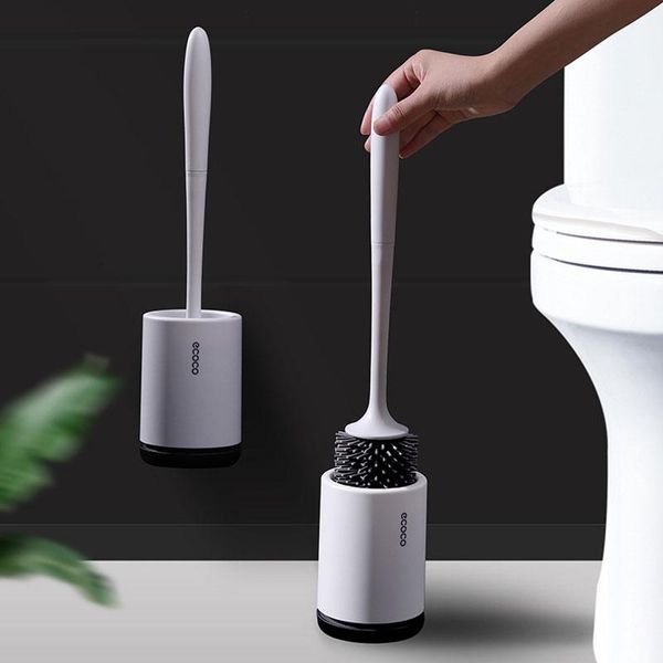 bath accessory set tpr soft silicone head toilet brush with holder black wall-mounted detachable handle bathroom cleaner tool wc accessories
bath accessory set tpr soft silicone head toilet brush with holder black wall-mounted detachable handle bathroom cleaner tool wc accessories