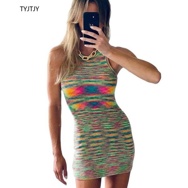 rainbow knitted sweater mini dress sleeveless tank dresses bodycon chic fashion 2021 summer short casual, Black;gray
rainbow knitted sweater mini dress sleeveless tank dresses bodycon chic fashion 2021 summer short casual, Black;gray
