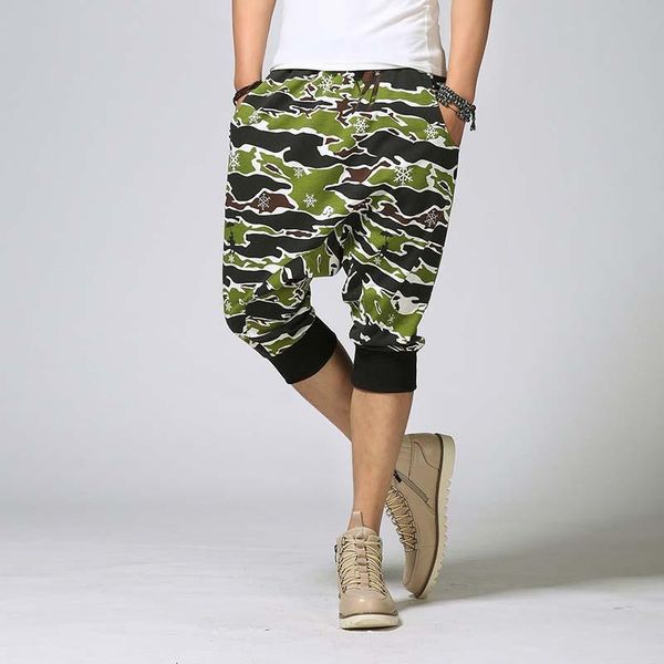 men's pants men leggings cotton sweatpants calf length loose baggy harem military style camouflage hip hop summer trousers big, Black
men's pants men leggings cotton sweatpants calf length loose baggy harem military style camouflage hip hop summer trousers big, Black