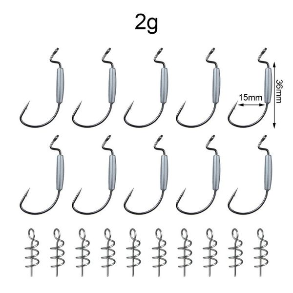 fishing hooks 10pcs lead jig head barbed crank hook 2g/2.5g/3g/5,25g/7g soft worm accessories
fishing hooks 10pcs lead jig head barbed crank hook 2g/2.5g/3g/5,25g/7g soft worm accessories
