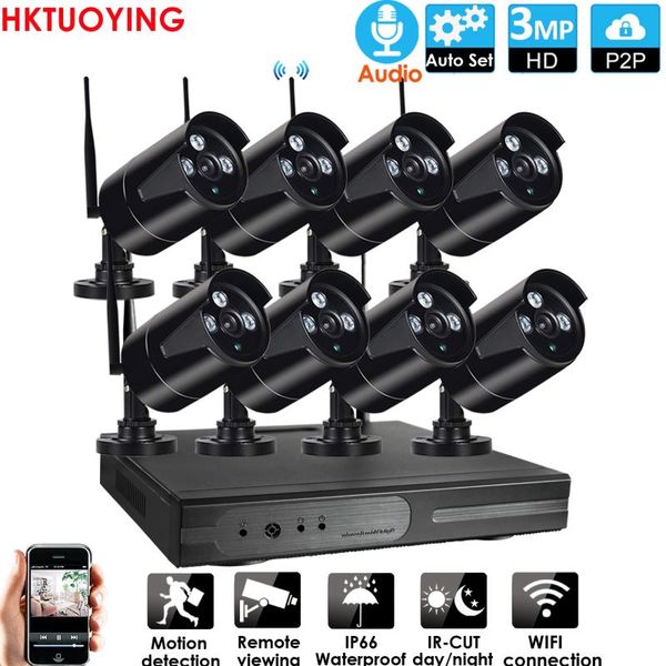 plug&play 8ch 3mp hd audio wireless nvr kit p2p 3.0p indoor outdoor ir night vision security 3.0mp ip camera wifi cctv system kits
plug&play 8ch 3mp hd audio wireless nvr kit p2p 3.0p indoor outdoor ir night vision security 3.0mp ip camera wifi cctv system kits