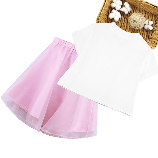 clothes for girls tshirt + mesh skirt girl clothes summer clothes for girls casual style tracksuits for children, White
clothes for girls tshirt + mesh skirt girl clothes summer clothes for girls casual style tracksuits for children, White