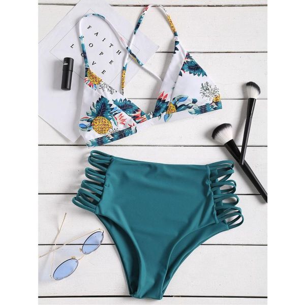 women's swimwear women pineapple print bikini set push-up swimsuit beachwear padded woman girls young lively biquini brazilian swim sui, White;black
women's swimwear women pineapple print bikini set push-up swimsuit beachwear padded woman girls young lively biquini brazilian swim sui, White;black
