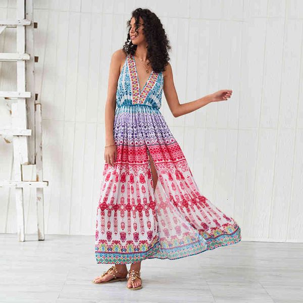 dresses summer sleeveless bohemian for women maxi es deep v-neck long beach casual lady vestidos tqgg, Black;gray
dresses summer sleeveless bohemian for women maxi es deep v-neck long beach casual lady vestidos tqgg, Black;gray