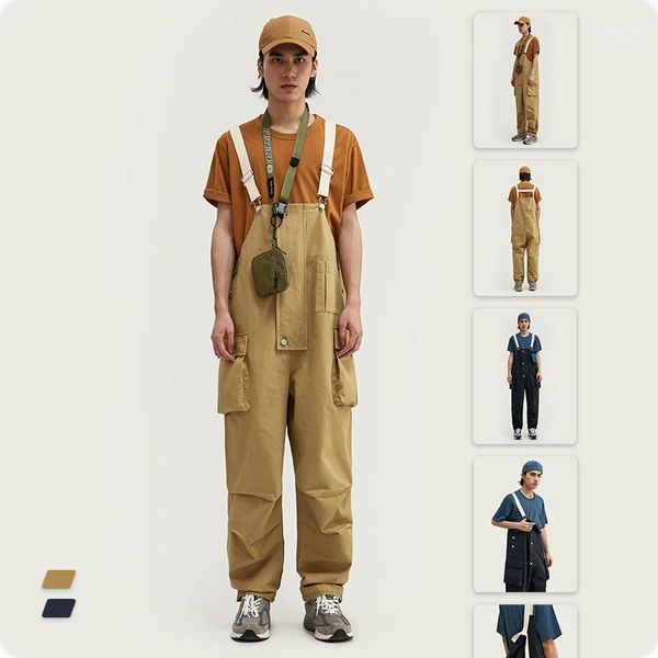 trend spring summer 2021 trendy casual multi dimensional pocket trousers men's strap jumpsuit pants, Black
trend spring summer 2021 trendy casual multi dimensional pocket trousers men's strap jumpsuit pants, Black