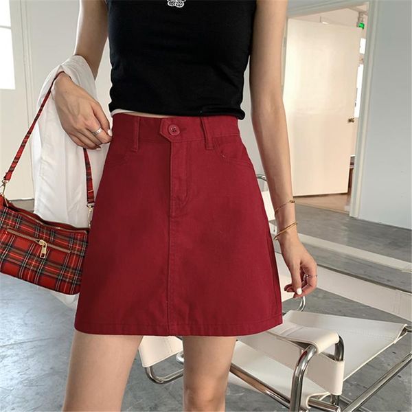 skirts summer high waist slim jean skirt korea solid denim women zipper pocket elegant all-match package hip jeans, Black
skirts summer high waist slim jean skirt korea solid denim women zipper pocket elegant all-match package hip jeans, Black