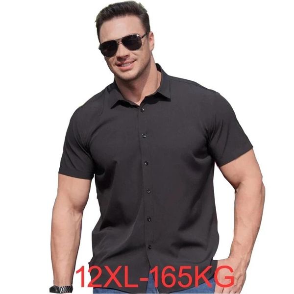men's casual shirts 5xl 8xl 10xl 12xl 11xl large size men shirt short sleeved purple black blue business formal mens oversize office pl, White;black
men's casual shirts 5xl 8xl 10xl 12xl 11xl large size men shirt short sleeved purple black blue business formal mens oversize office pl, White;black