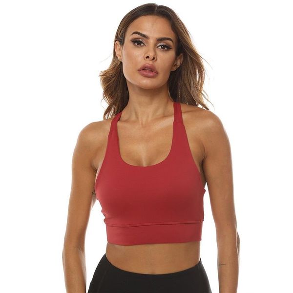 gym clothing yoga bra for women underwear gathering shockproof beautiful back vest high intensity exercise push up brassiere, White;black
gym clothing yoga bra for women underwear gathering shockproof beautiful back vest high intensity exercise push up brassiere, White;black