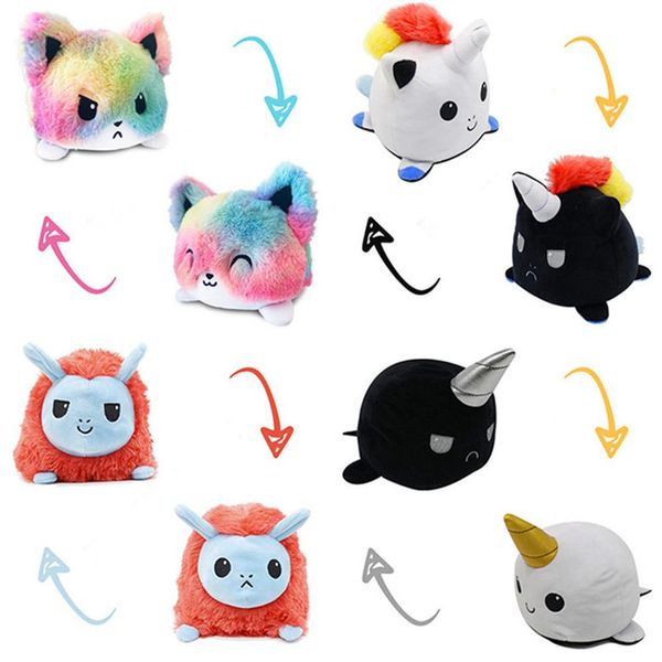 23 flip unicorn reversible flip plush toys dark night glowing two expressions family decoration kids toys new year gift pendant
23 flip unicorn reversible flip plush toys dark night glowing two expressions family decoration kids toys new year gift pendant