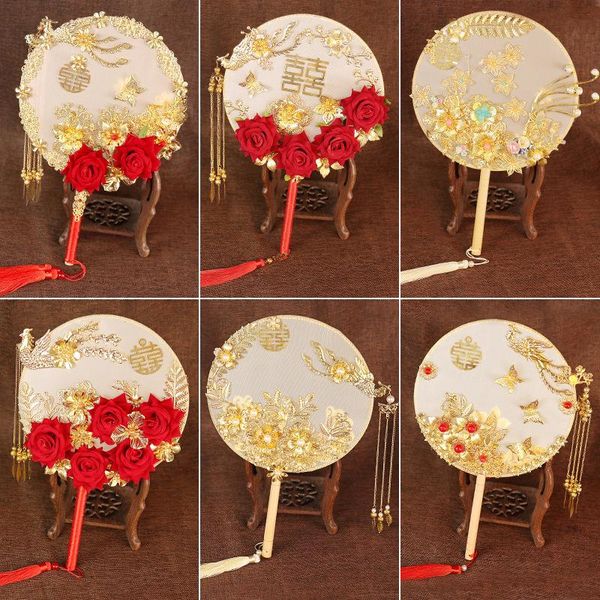 wedding flowers round silk fan chinese style xiuhe clothing bride circular po props double sided
wedding flowers round silk fan chinese style xiuhe clothing bride circular po props double sided