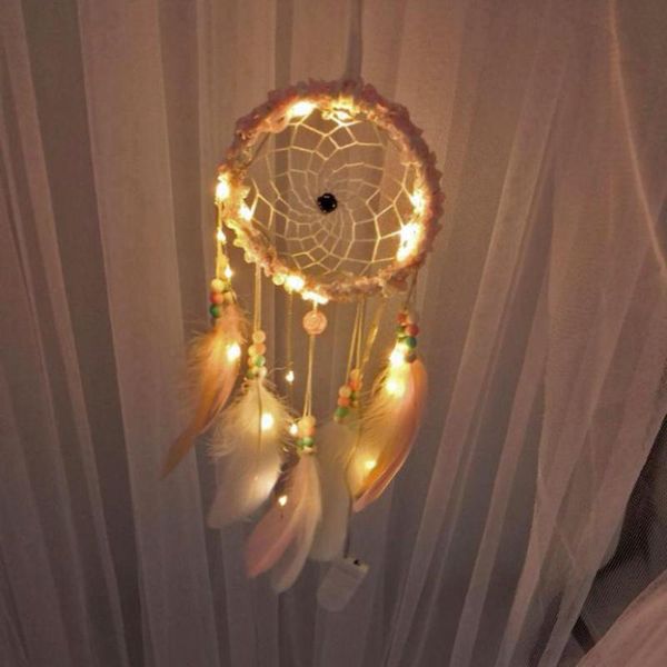 novelty feathers led light dream catcher home decor hanging lamp pendant romantic dreamcatcher wall birthday present decorative objects & fi
novelty feathers led light dream catcher home decor hanging lamp pendant romantic dreamcatcher wall birthday present decorative objects & fi