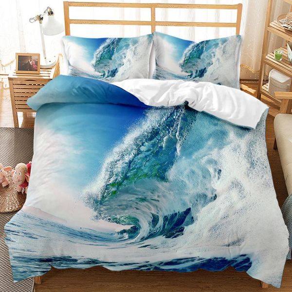 big ocean wave printed duvet cover 240x220 nordic bedding set bed sets single double size quilt
big ocean wave printed duvet cover 240x220 nordic bedding set bed sets single double size quilt