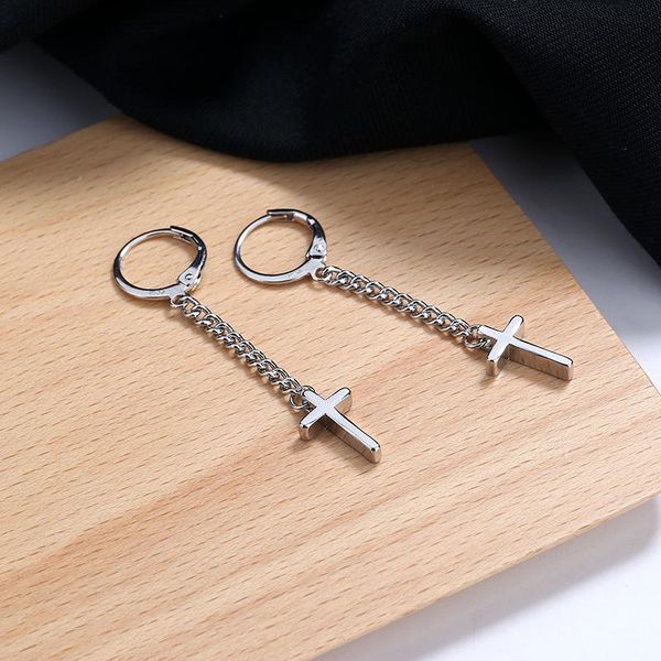 hoop & huggie chain cross earrings for women tassel long korea fashion hip hop trendy vintage girls jewerly gifts boyulige, Golden;silver
hoop & huggie chain cross earrings for women tassel long korea fashion hip hop trendy vintage girls jewerly gifts boyulige, Golden;silver