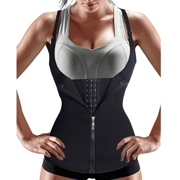 women's shapers women waist trainer push up vest tummy belly girdle body shaper cincher corset zipper plus size slimming, Black;white
women's shapers women waist trainer push up vest tummy belly girdle body shaper cincher corset zipper plus size slimming, Black;white