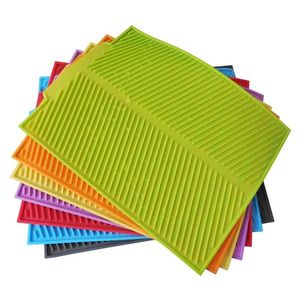 mats & pads silicone drain pad drying mat pots dish for kitchen tableware non-slip anti-scald utensils
mats & pads silicone drain pad drying mat pots dish for kitchen tableware non-slip anti-scald utensils