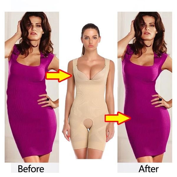 women's shapers full body shaper slimming bodysuit waist trainer seamless shapewear women corrective underwear tummy bucorset modeling, Black;white
women's shapers full body shaper slimming bodysuit waist trainer seamless shapewear women corrective underwear tummy bucorset modeling, Black;white