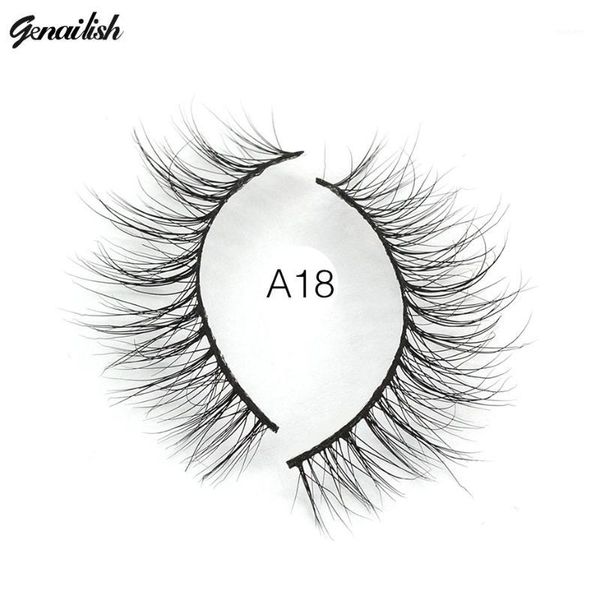 genailish mink lashes 3d eyelashes handmade natural super quality false 1 pair fake eye lash for makeup-a181
genailish mink lashes 3d eyelashes handmade natural super quality false 1 pair fake eye lash for makeup-a181