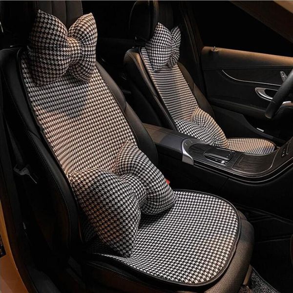 car seat covers arrival houndstooth series summer cool pad four seasons universal linen flax three piece cushion
car seat covers arrival houndstooth series summer cool pad four seasons universal linen flax three piece cushion