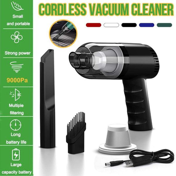 vacuum cleaner 9000pa wireless car cordless handheld auto home & dual use mini with built-in battrery
vacuum cleaner 9000pa wireless car cordless handheld auto home & dual use mini with built-in battrery