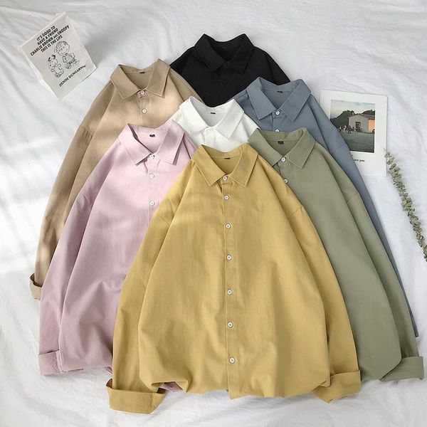 men's casual shirts korean fashion mens oversize button down 100% cotton long sleeve black white yellow pink shirt 4xl 5xl, White;black
men's casual shirts korean fashion mens oversize button down 100% cotton long sleeve black white yellow pink shirt 4xl 5xl, White;black
