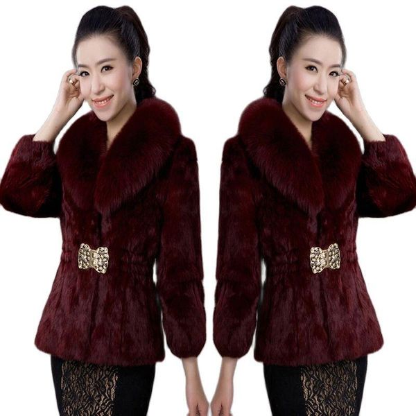 winter imitation fur grass coat female short collar slim warm faux trim women's, Black
winter imitation fur grass coat female short collar slim warm faux trim women's, Black
