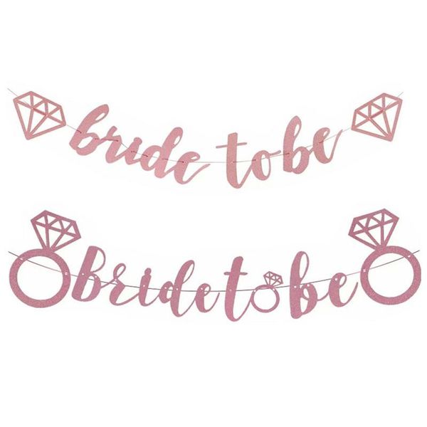party decoration 1set glitter banner bachelorette hen bride to be wedding bridal shower valentine's day
party decoration 1set glitter banner bachelorette hen bride to be wedding bridal shower valentine's day