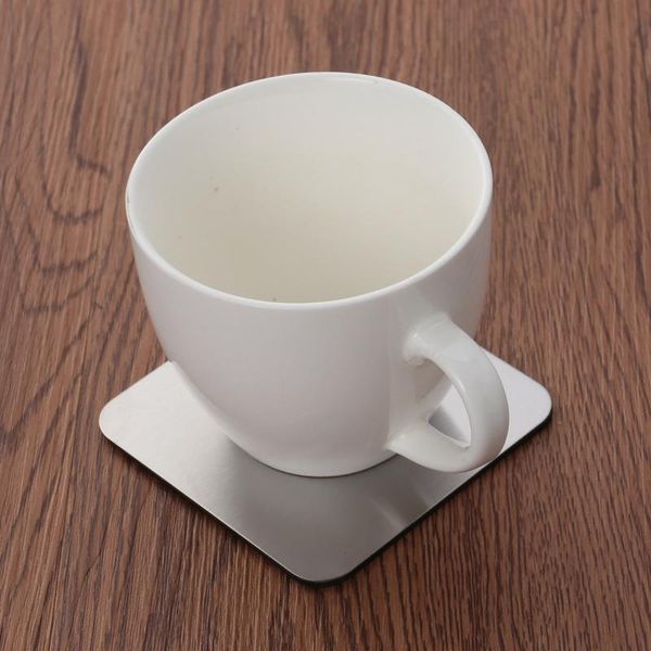 mats & pads 6 pcs stainless steel coasters set square non-slip heat resistant cup table placemats with base holder (8.5x8.5cm)
mats & pads 6 pcs stainless steel coasters set square non-slip heat resistant cup table placemats with base holder (8.5x8.5cm)
