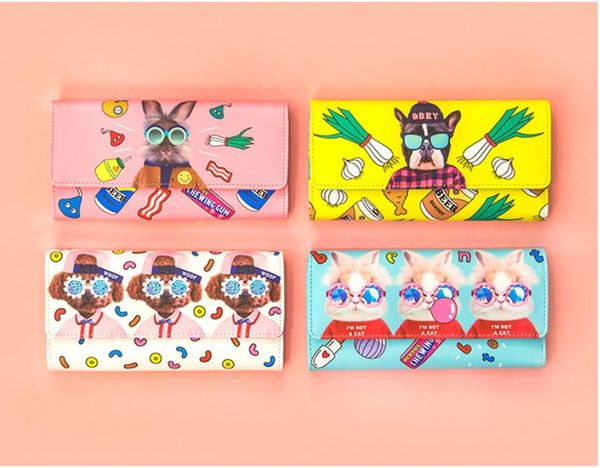 wallets luxury gold color will three-fold wallet south korea ulzzang cartoon cute animal long, Red;black
wallets luxury gold color will three-fold wallet south korea ulzzang cartoon cute animal long, Red;black