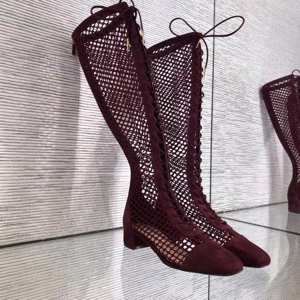 boots summer mesh femmes sandales knee high zapatillas mujer med heels women sandals chaussures strappy botas, Black
boots summer mesh femmes sandales knee high zapatillas mujer med heels women sandals chaussures strappy botas, Black