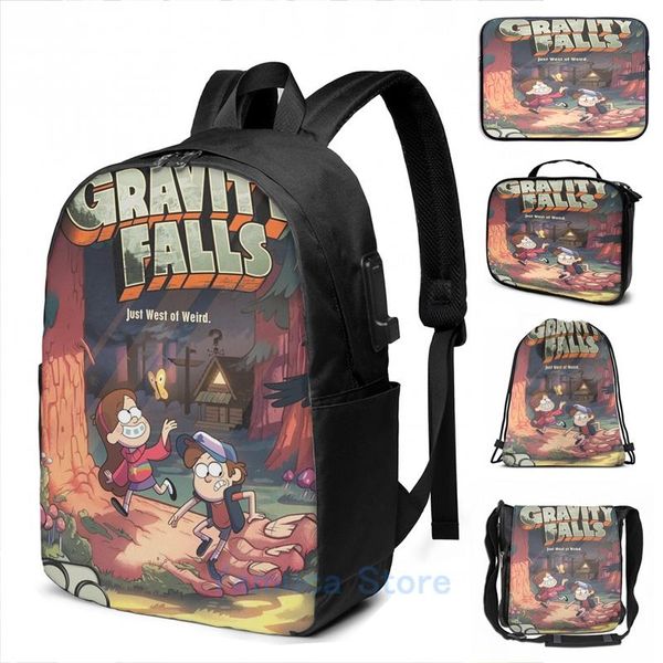 backpack funny graphic print gravity - usb charge men school bags women bag travel laptop
backpack funny graphic print gravity - usb charge men school bags women bag travel laptop